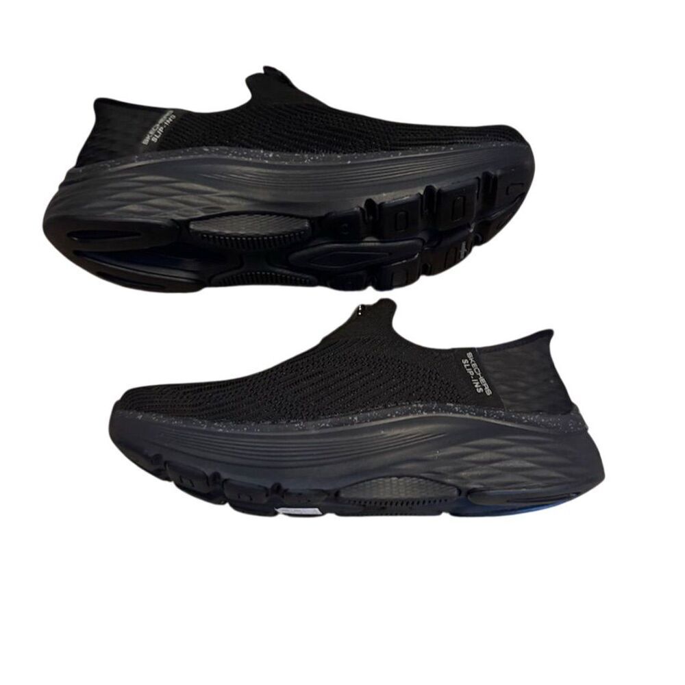 Skechers Slip-ins Max Cushioning Arch Fit Black Men’s Sneaker Size 10.5 - Picture 4 of 15
